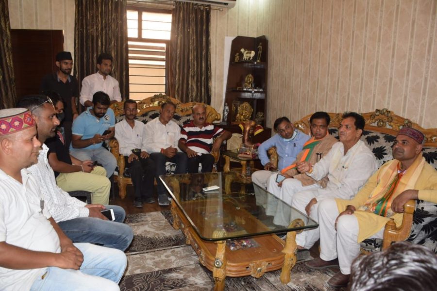 जन आशीर्वाद रैली की सफलता पर कार्यकर्ताओं का आभार जताया