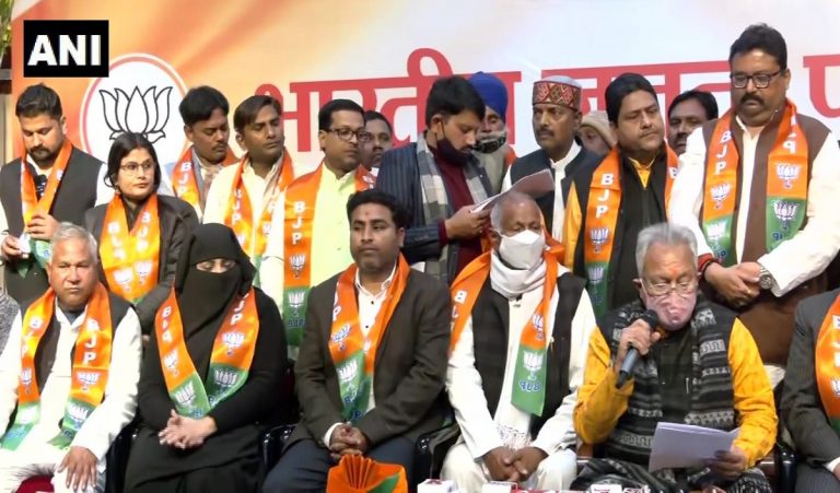 मौलाना तौकीर रजा की बहू निदा खान भाजपा में शामिल, सपा-बसपा के कई नेताओं ने भी बदला पाला