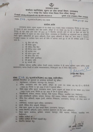 सूचना एवं लोक सम्पर्क विभाग में 10 अधिकारी को पदोन्नति