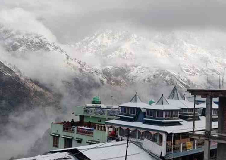 जोशीमठ के लिए चार दिन का अर्लट, बारिश और बर्फबारी : मौसम विभाग