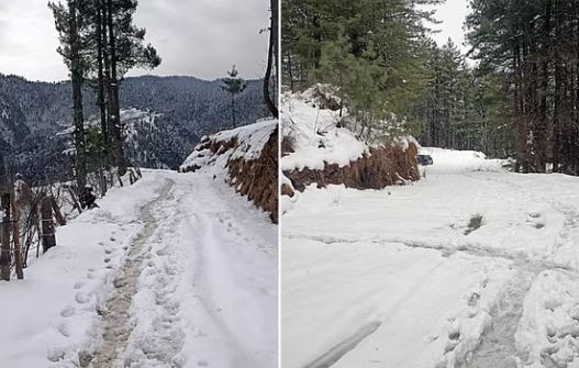 चारों धामों में हुई सीजन की पहली बर्फबारी, निचले इलाकों में बारिश होने से बढ़ी ठंड