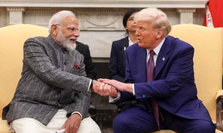 प्रधानमंत्री मोदी ने अमेरिकी राष्ट्रपति डोनाल्ड ट्रंप से की मुलाकात, कई अहम मुद्दों पर हुई बातचीत 