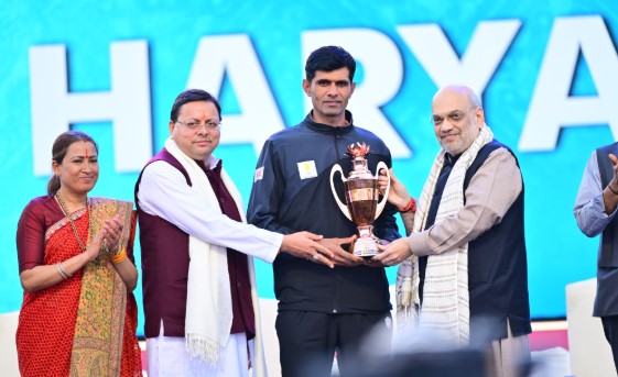 38वें राष्ट्रीय खेलों का शानदार समापन