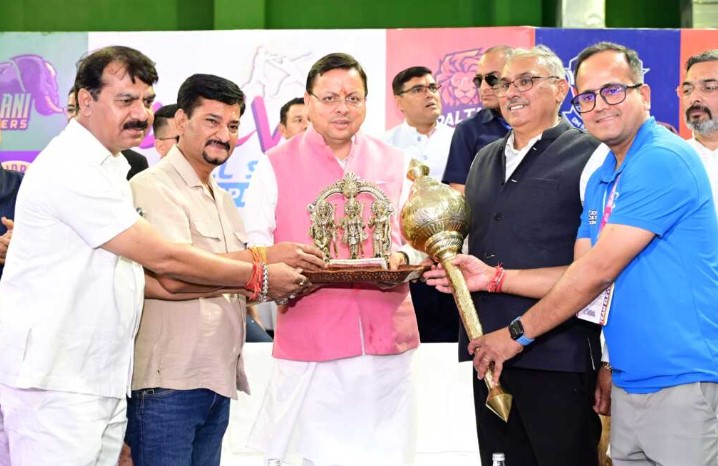 मुख्यमंत्री धामी ने युवा ऑल स्टार्स चैंपियनशिप-2025 में लिया हिस्सा
