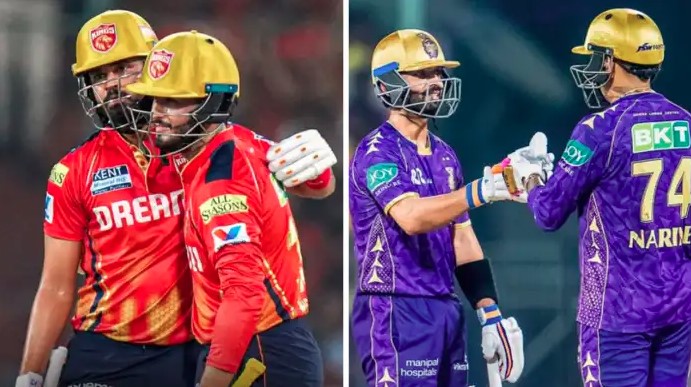 आईपीएल 2025- कोलकाता नाइट राइडर्स और पंजाब किंग्स के बीच मुकाबला आज