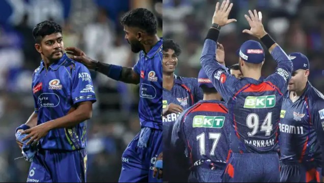 आईपीएल 2025 के 16वें मुकाबले में आज लखनऊ सुपर जाएंट्स से भिड़ेगी मुंबई इंडियंस