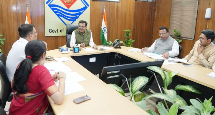 मुख्य सचिव ने बीएसएनएल, एयरटेल एवं जियो नेटवर्क के राज्य स्तरीय अधिकारियों के साथ की बैठक