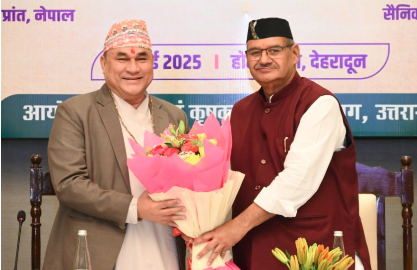 नेपाल और उत्तराखण्ड के मध्य कृषि सहयोग को लेकर देहरादून में हुई महत्वपूर्ण बैठक, कृषि मंत्री गणेश जोशी ने सुदूरपश्चिम प्रांत के मुख्यमंत्री का किया स्वागत