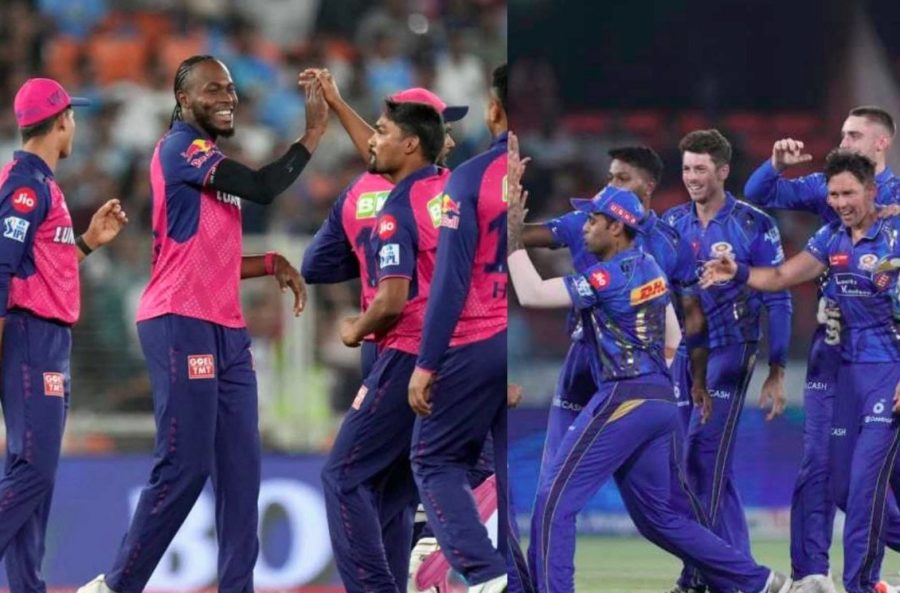 आईपीएल 2025– राजस्थान रॉयल्स और मुंबई इंडियंस के बीच मुकाबला आज