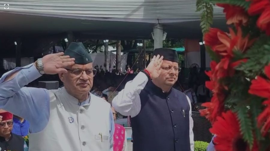 मुख्यमंत्री धामी ने कारगिल युद्ध के शहीदों को किया नमन