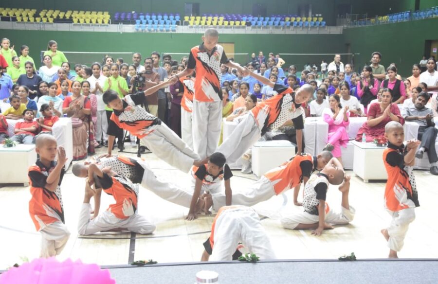 राज्य स्तरीय खेल प्रतियोगिता में बच्चों ने दिखाया जोश