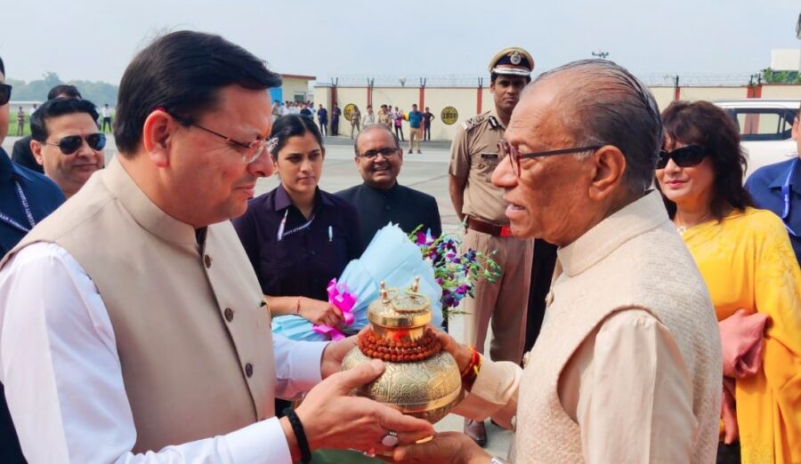 मुख्यमंत्री धामी ने मॉरीशस के प्रधानमंत्री डॉ. नवीन रामगुलाम से की मुलाकात मुख्यमंत्री धामी ने मॉरीशस के प्रधानमंत्री डॉ. नवीन रामगुलाम से की मुलाकात
