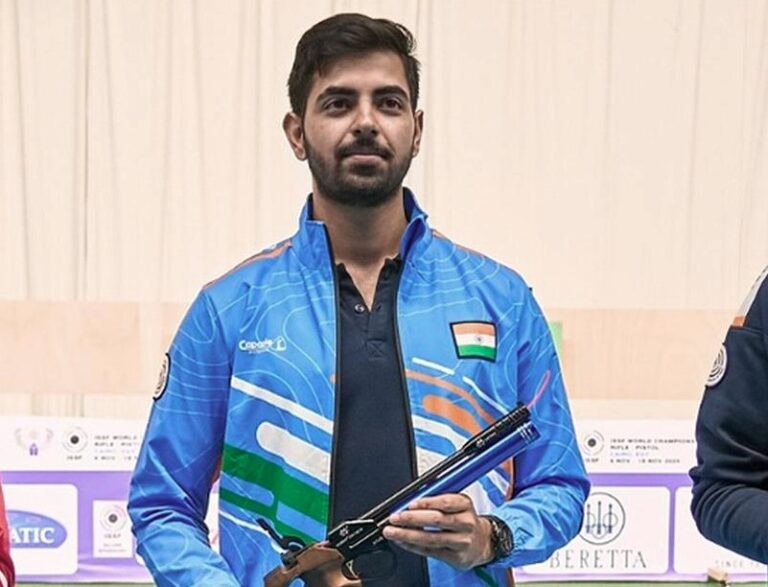 आईएसएसएफ विश्व चैंपियनशिप में सम्राट राणा का शानदार प्रदर्शन, जीता स्वर्ण पदक