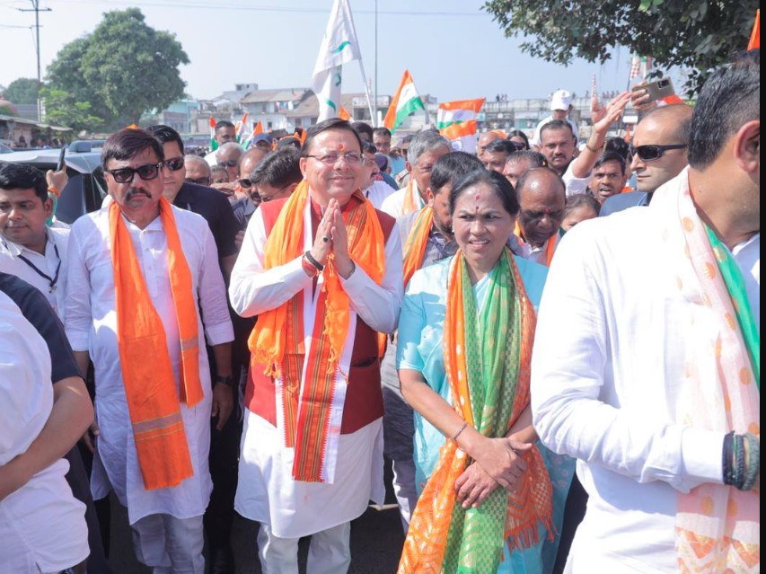 सरदार वल्लभभाई पटेल की 150वीं जयंती के अवसर आयोजित यूनिटी मार्च में शामिल हुए सीएम धामी